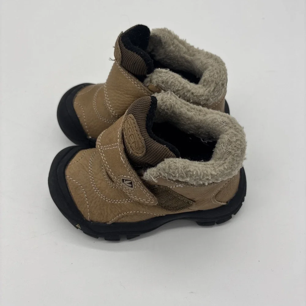 Keen Kids Kooteney Brown Hiking Boots baby Size 8